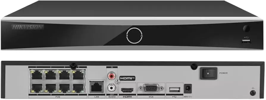 Hikvision NVR DS-7608NXI-K1/8P Acusense 8CH 4K PoE Switch