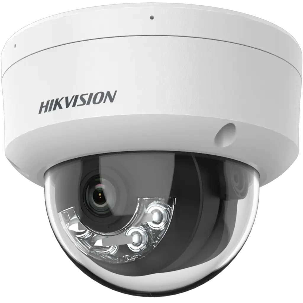 Hikvision Dome DS-2CD1123G2-LIU 2MP Hybrid Light Built-in-Mic 2.8mm IR30m
