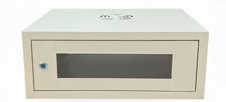 Economy Rack 4U Lite Glass Door with Lock + Fan + PDU