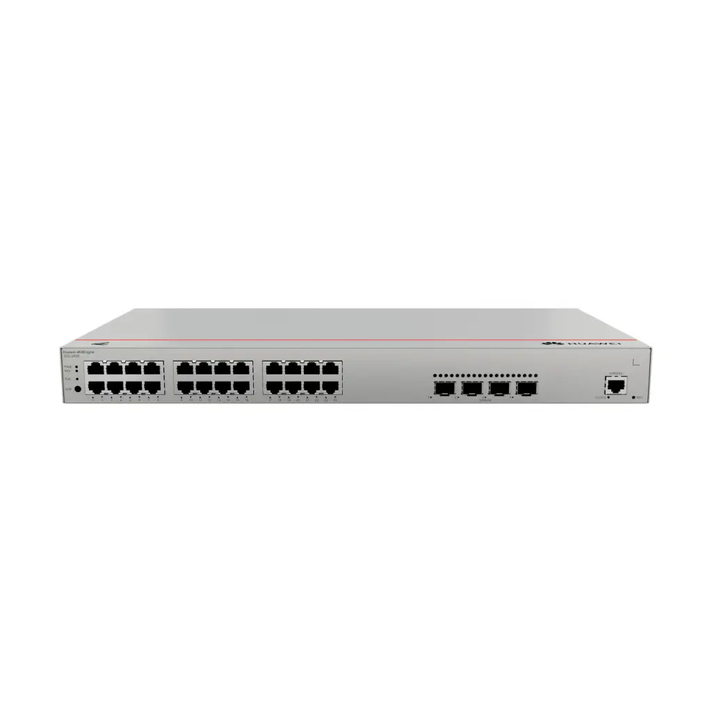 Huawei ekitEngine S220-24P4X 24-Port 10/100/1000 PoE+ Switch, 4-Uplink 10GE SFP