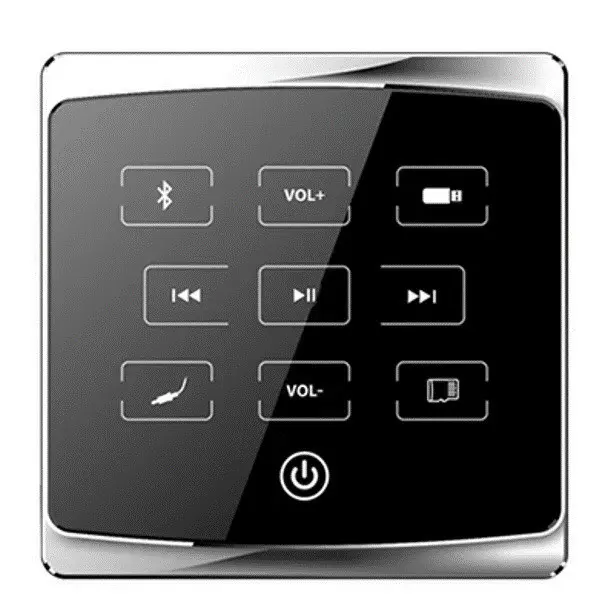 MASTER MT-BA-425D Black Smart Amplifier 100W, OHM