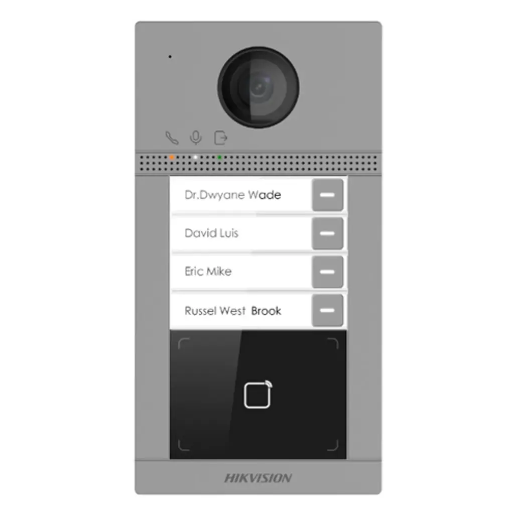 Hikvision DS-KV8413-WME1 4-Button Door Station