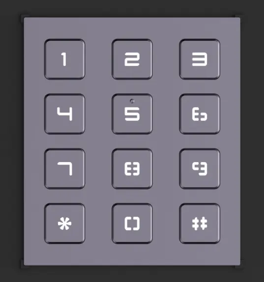 Hikvision DS-KD-KP Keybad Module Villa Door Station