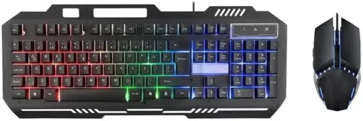 [K-513] GAMMA K-513 Wired Gaming Metal Keyboard and Plastic Mouse Combo
