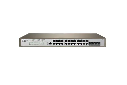 [Pro-S24-410W] IP-COM Switch 24 x 10/100/1000 Base-T Ethernet ports, 4 x 1000 Base-X SFP ports