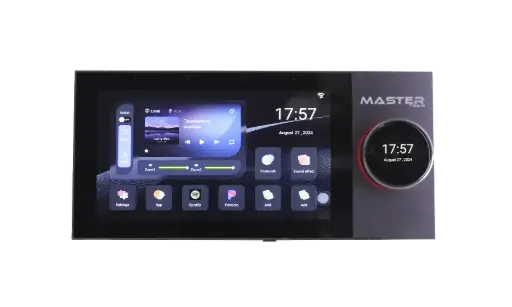 [MT-B7-825ADT] MASTER MT-B7-825ADT Tuya APP Smart Amplifier 200W 7inch-LCD-Display Android11, OHM