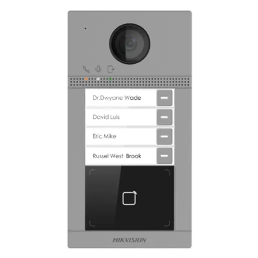[DS-KV8413-WME1(C)] Hikvision DS-KV8413-WME1 4-Button Door Station